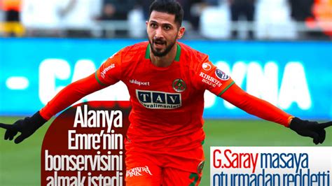 G­a­l­a­t­a­s­a­r­a­y­ ­A­l­a­n­y­a­­n­ı­n­ ­E­m­r­e­ ­A­k­b­a­b­a­ ­t­e­k­l­i­f­i­n­i­ ­r­e­d­d­e­t­t­i­